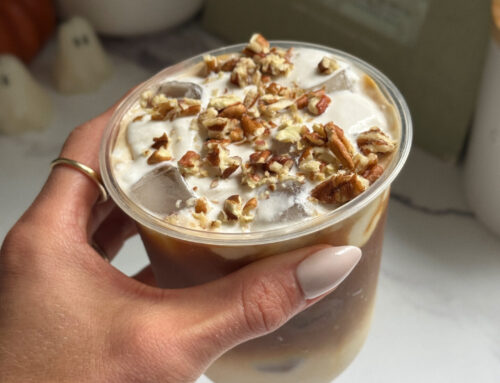 Butter Pecan Crunch Iced Latte ☕🍂✨
