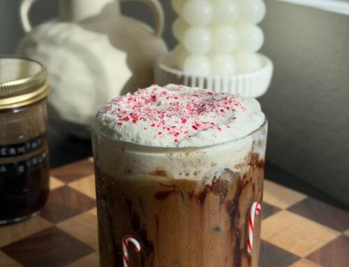 Homemade Peppermint Mocha Coffee Syrup (Better-For-You!) ⭐️