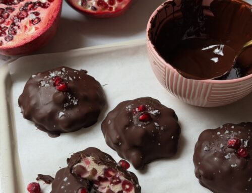 3-Ingredient Pomegranate Yogurt Clusters (Your New Freezer Staple)