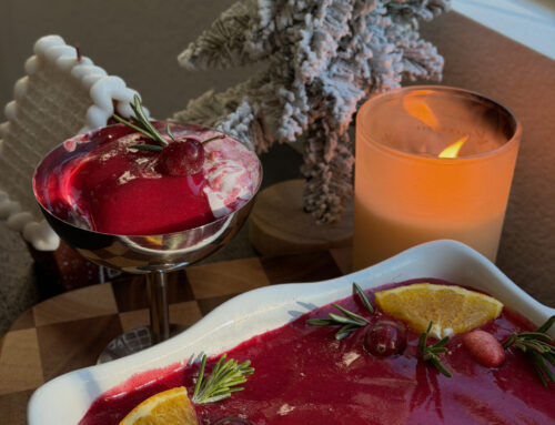 Orange Cranberry Tiramisu