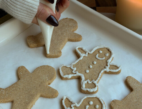 3-Ingredient Gingerbread Men Cookies (Gluten-Free + Naturally Sweetened)