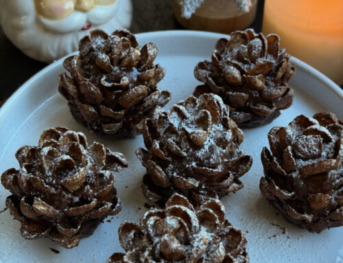 Pinecone Brownies (the Cutest Holiday Dessert Ever)
