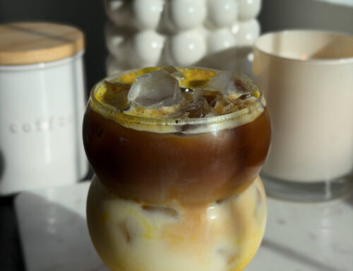 Turmeric Manuka Honey Latte (Iced + Cozy-Girl Approved)