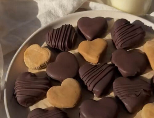 Peanut Butter Valentine’s Hearts
