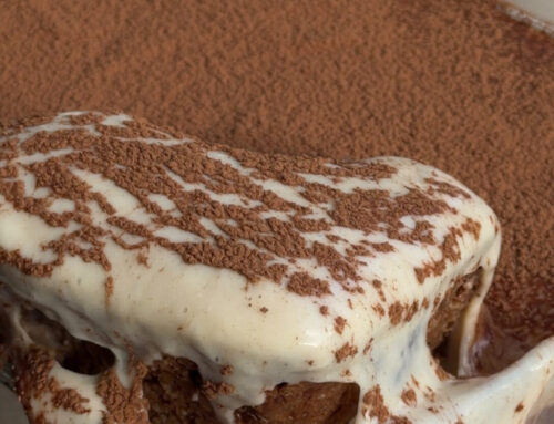 High-Protein Dairy-Free Tiramisu Baked Oats