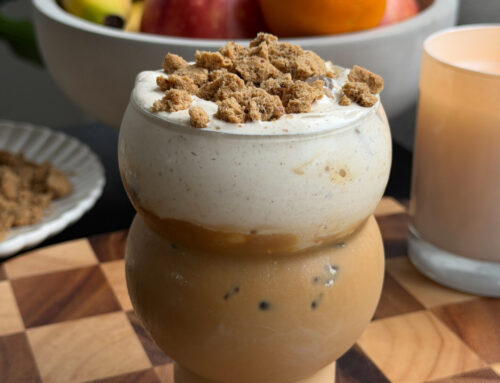 Cookie Butter Latte (with Cookie Butter Cold Foam)