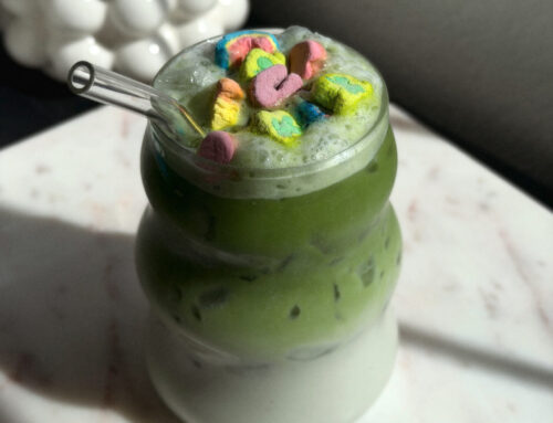 Lucky Charms Cereal Milk Matcha