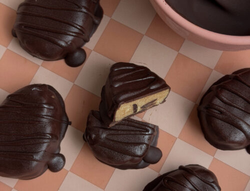 Healthy Cookie Dough Easter Eggs 🍫🥚✨